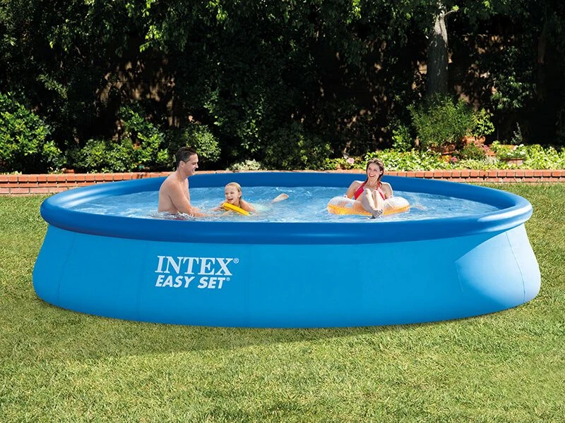 Intex Easy Set Zwembad 457 X 84 Cm 4 Intex Easy Set Zwembad 457 X 84 Cm - Afbeelding 2