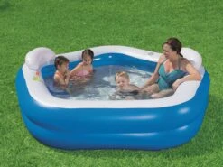 Bestway Zwembad Met Opblaasstoeltjes | Family Fun -Intex Winkel 54153 foto1