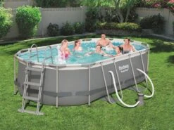 Bestway Zwembad 427 X 250 X 100 Cm | Power Steel Met Ovaalframe 10 Bestway Zwembad 427 X 250 X 100 Cm | Power Steel Met Ovaalframe -Intex Winkel 56620 3