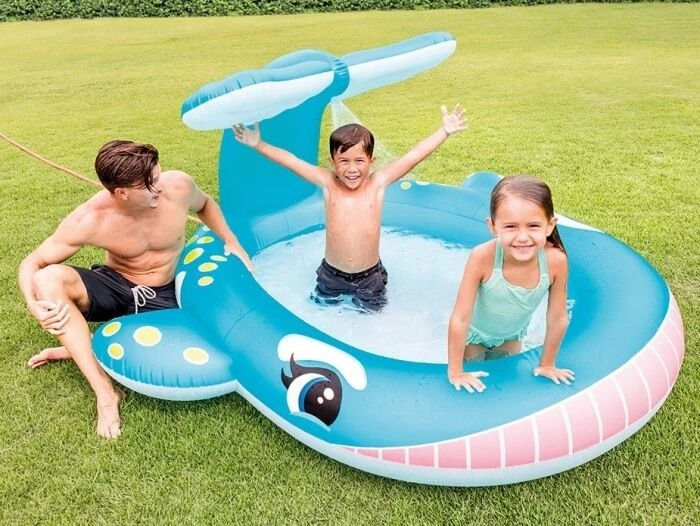 Intex Walvis Zwembad Met Watersproeier 4 Intex Walvis Zwembad Met Watersproeier - Afbeelding 2