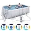 Bestway Zwembad 412 X 201 X 122 Cm | Rechthoekig Power Steel 2 Bestway Zwembad 412 X 201 X 122 Cm | Rechthoekig Power Steel -Intex Winkel bestway power steel zwembad 412 x 201 x 122 cm