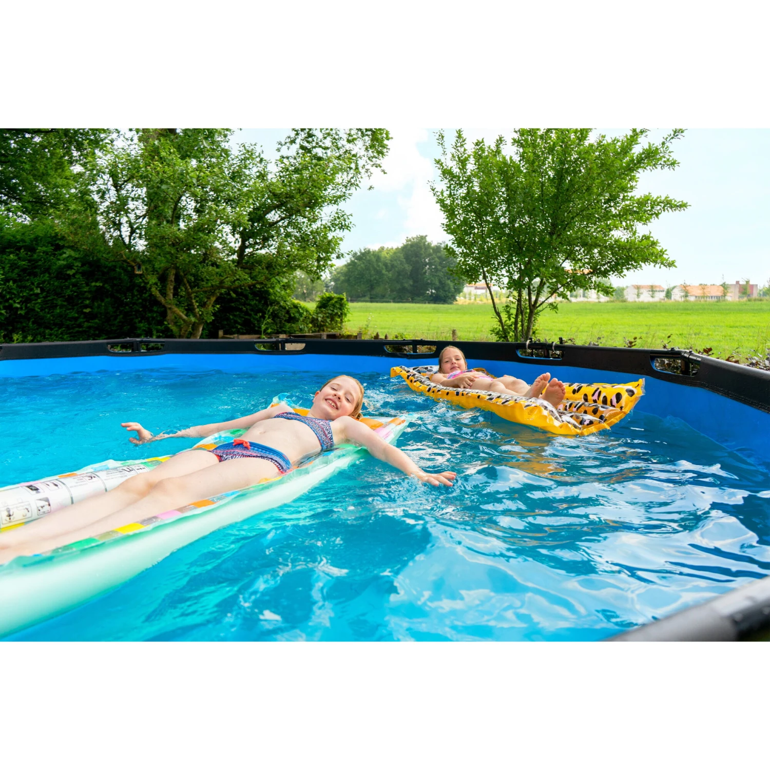 EXIT TOYS EXIT Black Leather Zwembad ø488x122cm Met Zandfilterpomp - Zwart 11 EXIT TOYS EXIT Black Leather Zwembad ø488x122cm Met Zandfilterpomp - Zwart - Afbeelding 9