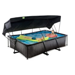 EXIT TOYS EXIT Black Wood Zwembad 300x200x65cm Met Filterpomp En Schaduwdoek - Zwart 21 EXIT TOYS EXIT Black Wood Zwembad 300x200x65cm Met Filterpomp En Schaduwdoek - Zwart -Intex Winkel exit black wood zwembad 300x200x65cm met filterpomp en schaduwdoek zwart 6
