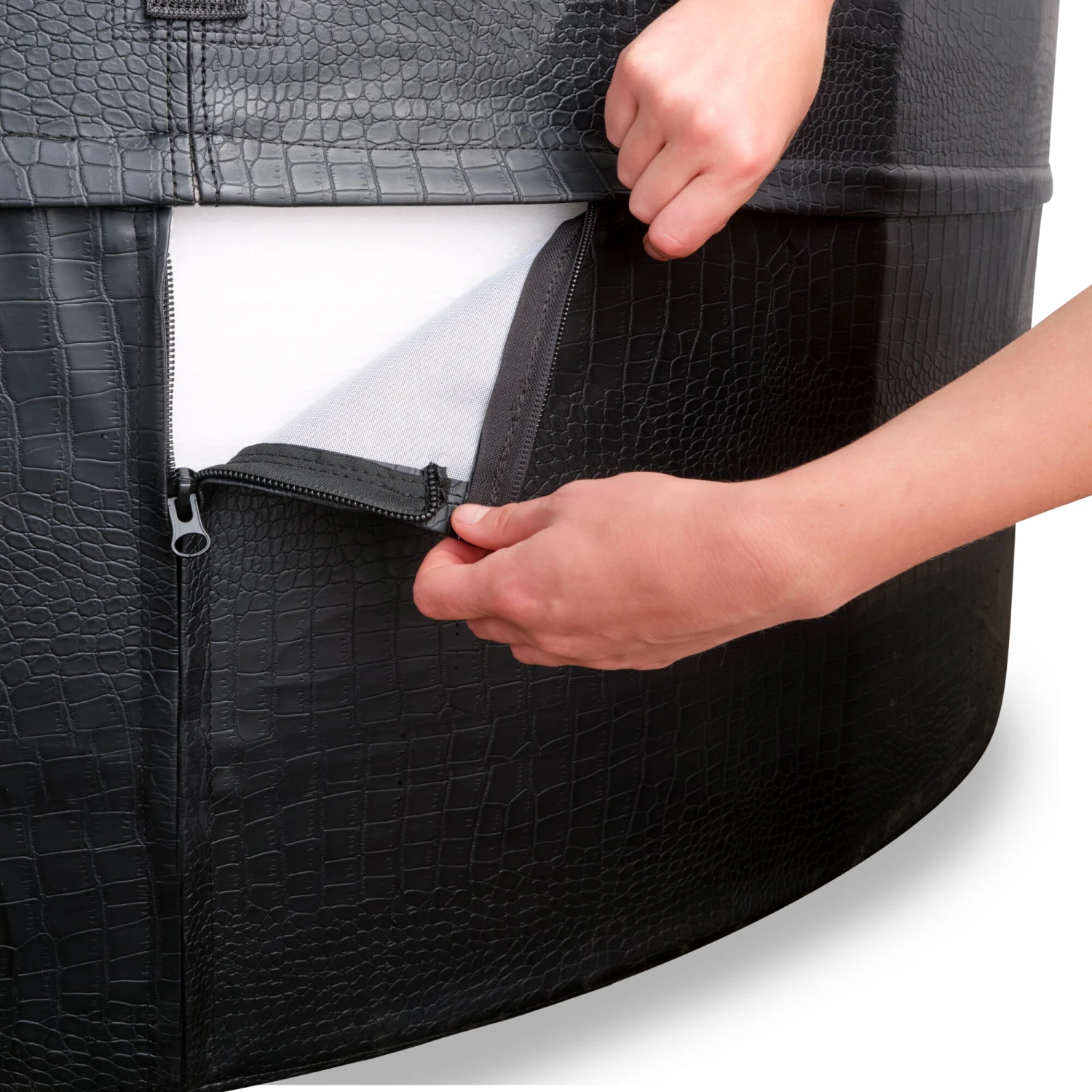 EXIT TOYS EXIT Leather Premium Spa (4 Personen) - Zwart 9 EXIT TOYS EXIT Leather Premium Spa (4 Personen) - Zwart - Afbeelding 7