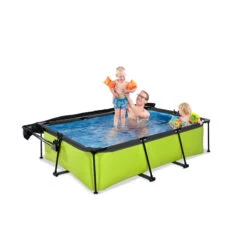 EXIT TOYS EXIT Lime Zwembad 220x150x65cm Met Filterpomp En Schaduwdoek - Groen 18 EXIT TOYS EXIT Lime Zwembad 220x150x65cm Met Filterpomp En Schaduwdoek - Groen -Intex Winkel exit lime zwembad 220x150x65cm met filterpomp en schaduwdoek groen 7