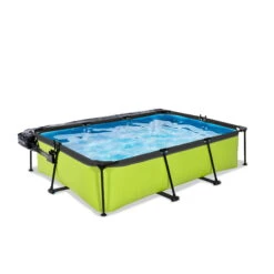 EXIT TOYS EXIT Lime Zwembad 300x200x65cm Met Filterpomp En Overkapping - Groen 18 EXIT TOYS EXIT Lime Zwembad 300x200x65cm Met Filterpomp En Overkapping - Groen -Intex Winkel exit lime zwembad 300x200x65cm met filterpomp en overkapping groen 2