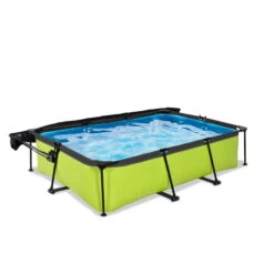 EXIT TOYS EXIT Lime Zwembad 300x200x65cm Met Filterpomp En Schaduwdoek - Groen 15 EXIT TOYS EXIT Lime Zwembad 300x200x65cm Met Filterpomp En Schaduwdoek - Groen -Intex Winkel exit lime zwembad 300x200x65cm met filterpomp en schaduwdoek groen 1