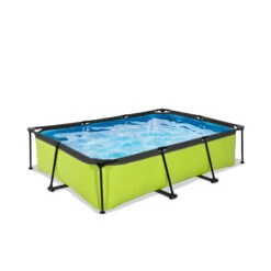 EXIT TOYS EXIT Lime Zwembad 300x200x65cm Met Filterpomp - Groen