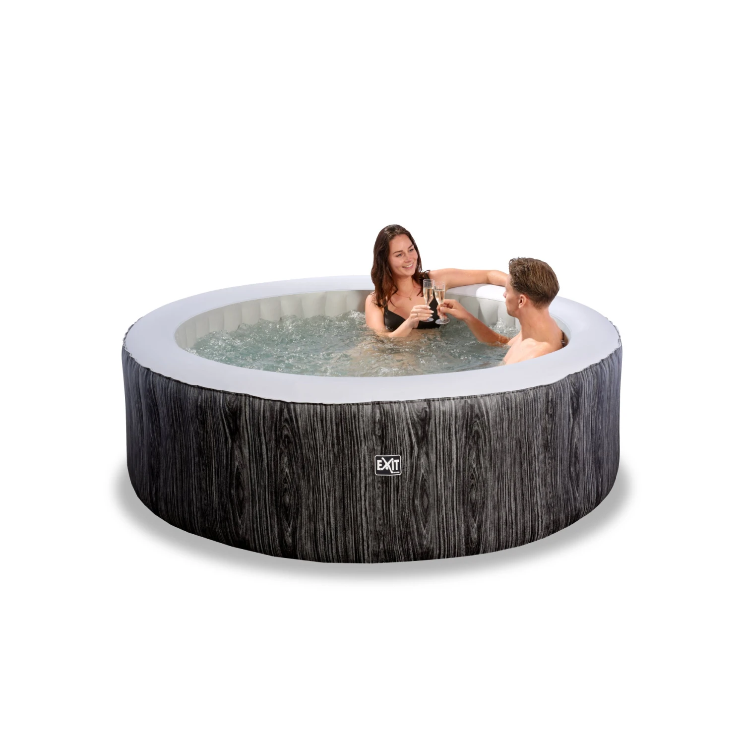 EXIT TOYS EXIT Wood Deluxe Spa (4 Personen) - Donkergrijs 9 EXIT TOYS EXIT Wood Deluxe Spa (4 Personen) - Donkergrijs - Afbeelding 7