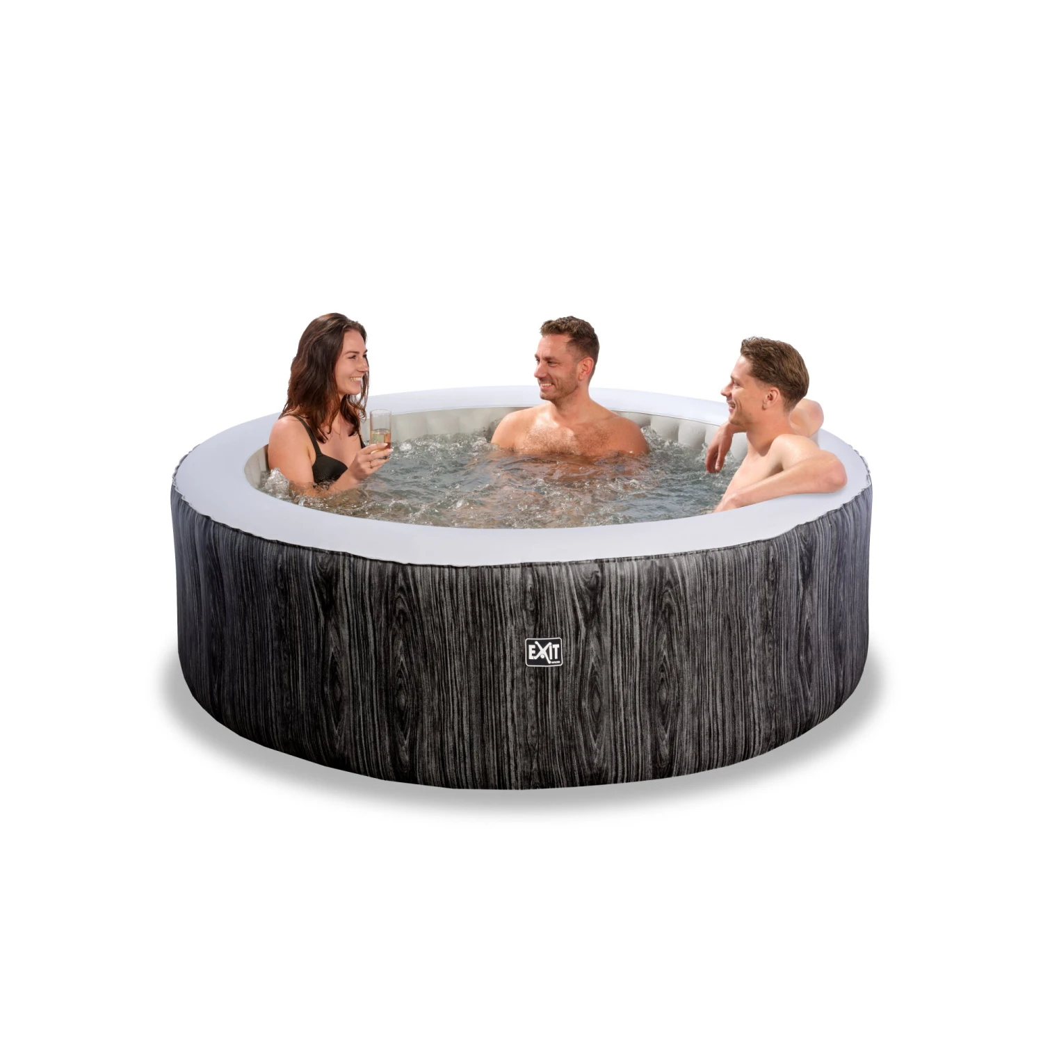 EXIT TOYS EXIT Wood Deluxe Spa (4 Personen) - Donkergrijs 10 EXIT TOYS EXIT Wood Deluxe Spa (4 Personen) - Donkergrijs - Afbeelding 8