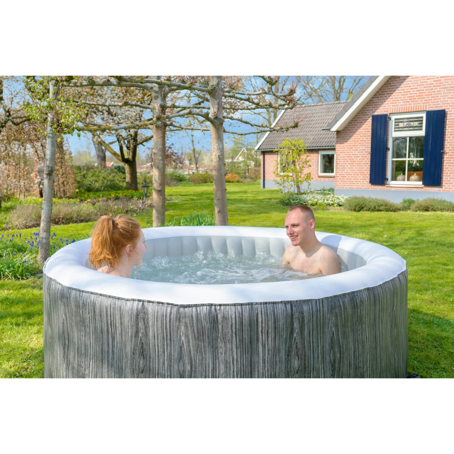 EXIT TOYS EXIT Wood Deluxe Spa (4 Personen) - Donkergrijs 12 EXIT TOYS EXIT Wood Deluxe Spa (4 Personen) - Donkergrijs - Afbeelding 10