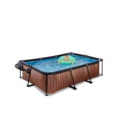 EXIT TOYS EXIT Wood Zwembad 220x150x65cm Met Filterpomp En Overkapping - Bruin 20 EXIT TOYS EXIT Wood Zwembad 220x150x65cm Met Filterpomp En Overkapping - Bruin -Intex Winkel exit wood zwembad 220x150x65cm met filterpomp en overkapping bruin 8