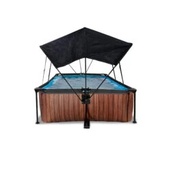 EXIT TOYS EXIT Wood Zwembad 220x150x65cm Met Filterpomp En Schaduwdoek - Bruin 13 EXIT TOYS EXIT Wood Zwembad 220x150x65cm Met Filterpomp En Schaduwdoek - Bruin -Intex Winkel exit wood zwembad 220x150x65cm met filterpomp en schaduwdoek bruin 2