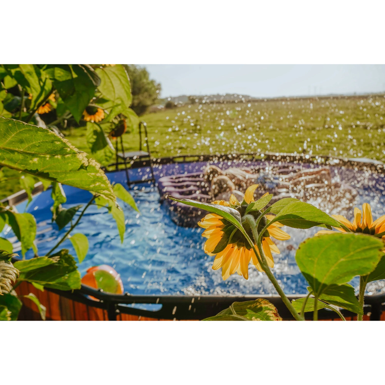 EXIT TOYS EXIT Wood Zwembad ø427x122cm Met Zandfilterpomp - Bruin 11 EXIT TOYS EXIT Wood Zwembad ø427x122cm Met Zandfilterpomp - Bruin - Afbeelding 9