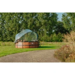 EXIT TOYS EXIT Wood Zwembad ø427x122cm Met Zandfilterpomp En Overkapping - Bruin 24 EXIT TOYS EXIT Wood Zwembad ø427x122cm Met Zandfilterpomp En Overkapping - Bruin -Intex Winkel exit wood zwembad o427x122cm met zandfilterpomp en overkapping bruin 10