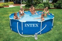 Intex Zwembad Rond 366 X 76 | Metal Frame Met Filterpomp