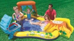 Intex Speelcentrum Zwembad Dinosaurus | Met Opblaasbare Glijbaan 7 Intex Speelcentrum Zwembad Dinosaurus | Met Opblaasbare Glijbaan -Intex Winkel speelcentrum zwembad