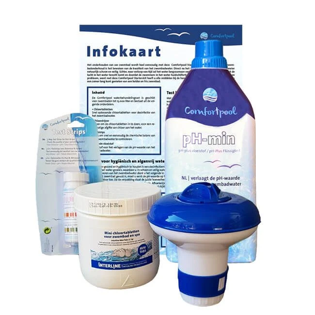 Comfortpool Chloor Starterspakket Klein | Tot 10.000 Liter 3 Comfortpool Chloor Starterspakket Klein | Tot 10.000 Liter